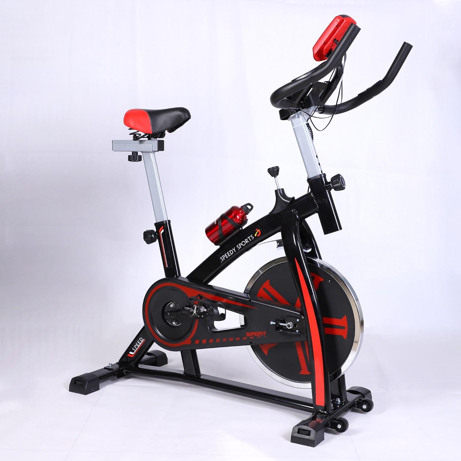 homcom 8kg flywheel exercise bike