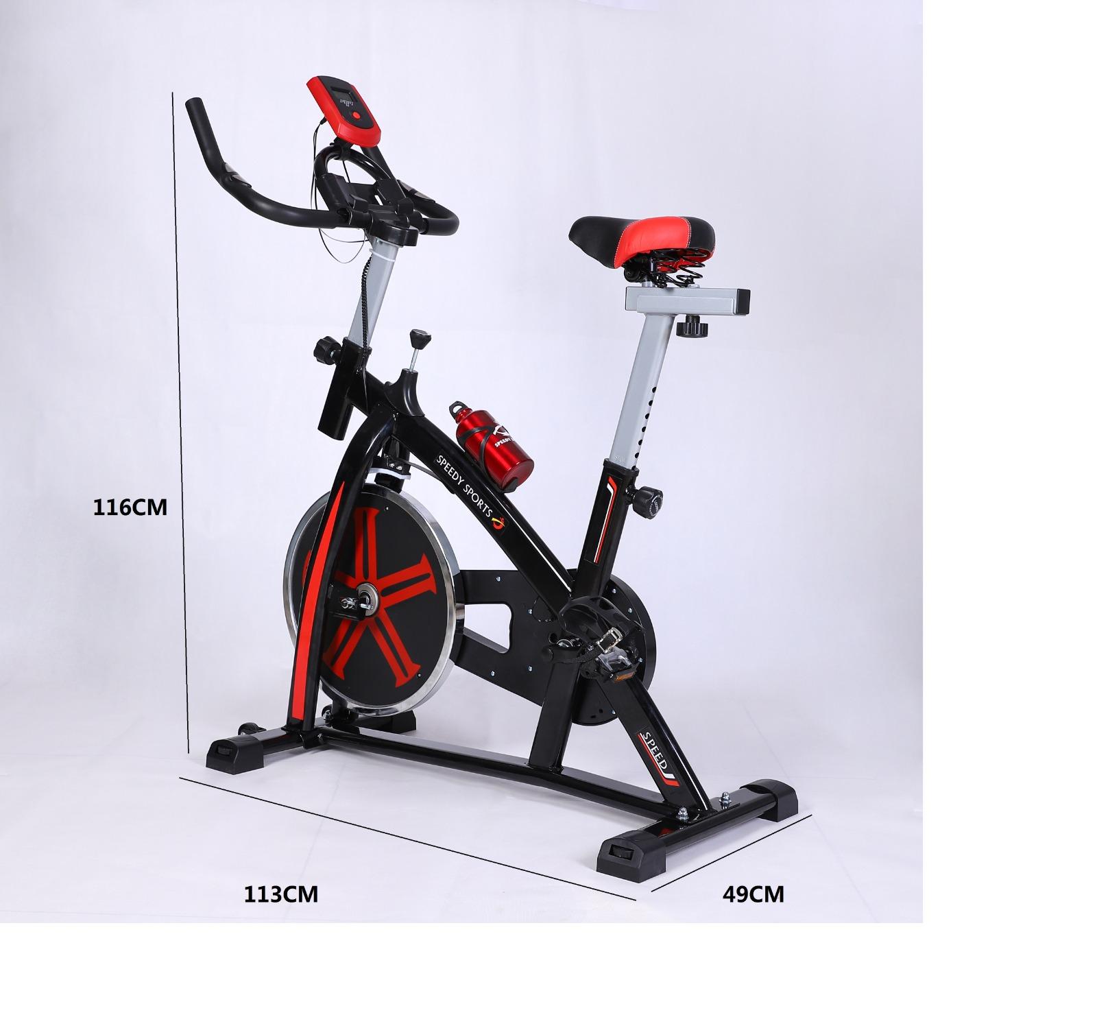 homcom 8kg flywheel exercise bike