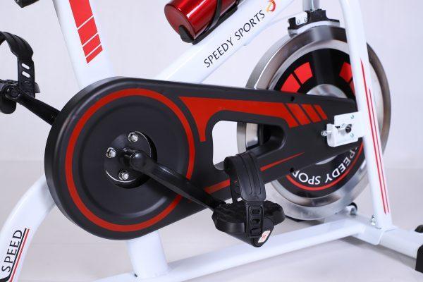 Evolve - Red Spin Bike Exercise Bike with 10kg Flywheel, With Bluetooth